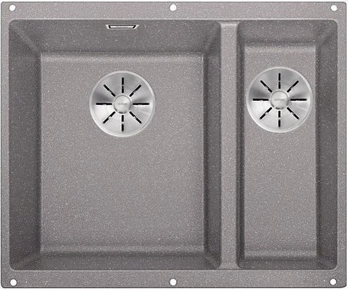 Blanco Subline 340/160-U InFino Unterbau Becken links alumetallic