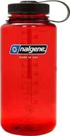 Nalgene Wide Mouth Sustain Trinkflasche 946ml rot