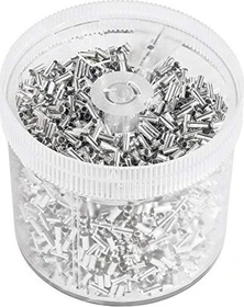 Vogt Aderendhülse 0.5 mm² Unisoliert Metall 5000 Stück