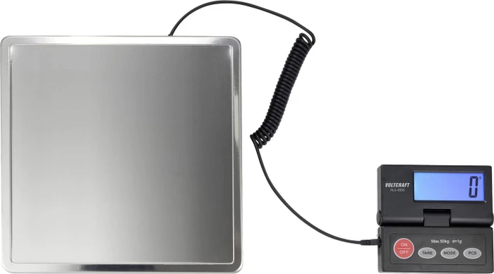Voltcraft VC-15445055, Plattformwaage, 50kg, 1g