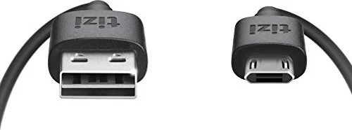 Equinux tizi flip, USB-A 2.0/USB 2.0 Micro-B, 0.15m, schwarz