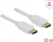 DeLOCK DisplayPort 1.2 Kabel 4K 60Hz weiß, 10m Vorschaubild