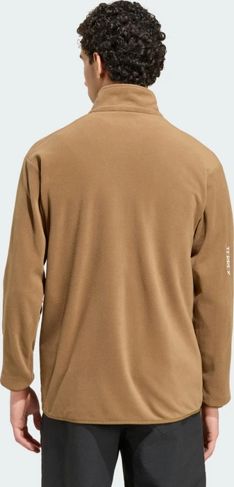 adidas Terrex Multi Essentials Fleece Jacke brown oxide (Herren)