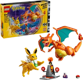 LEGO Pokémon SMART Play - Ultimativer Showdown zwischen Glurak und Blitza