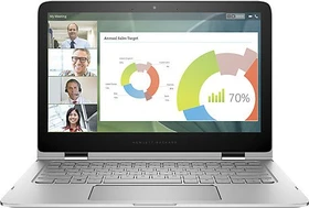 HP Spectre Pro x360 G1, silber, Core i5-5300U, 8GB RAM, 256GB SSD, DE