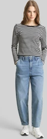 Tom Tailor Adea Barrel Jeans used light stone blue denim (Damen)