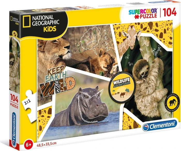 Clementoni National Geographic Kids Wildlife Adventure