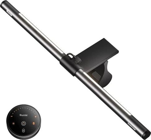 Quntis Focus Dual-Control LED Monitor Leuchte, grau