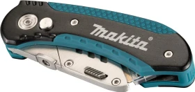 Makita Schnellwechsel-Klappmesser, schwarz/blau