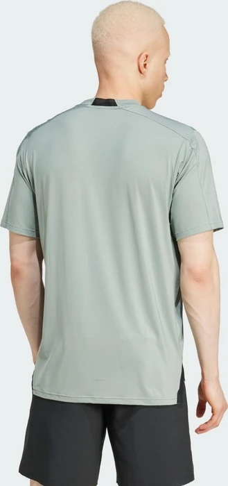 adidas Designed for Training Intensity Funktionsshirt kurzarm silver green (Herren)