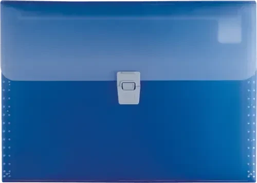 BRUNNEN Fächermappe FACT!pp 10 Fächer blau