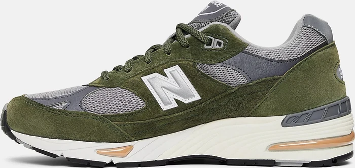 New Balance 991 Made in UK green/grey/tan (Herren)