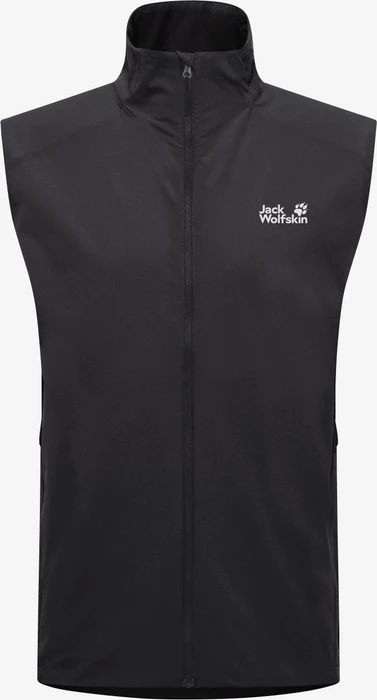 Jack Wolfskin Prelight Stride Funktionsweste schwarz (Herren)
