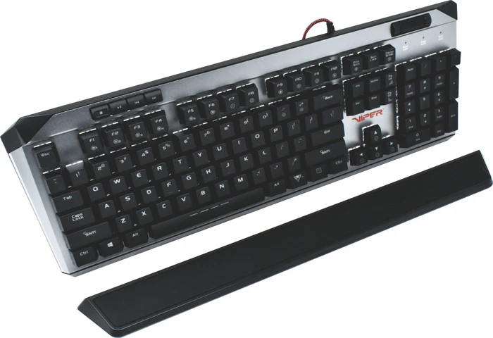 Patriot Viper V765 Mechanical RGB Keyboard, Kailh Box WHITE, US