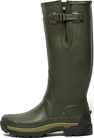 Hunter Boots Balmoral Adjustable 3mm Neoprene Wellington dark oliv (Herren)