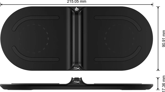 HP HyperX ChargePlay Base schwarz