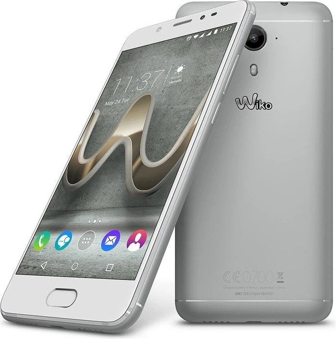 Wiko U-Feel Prime silber