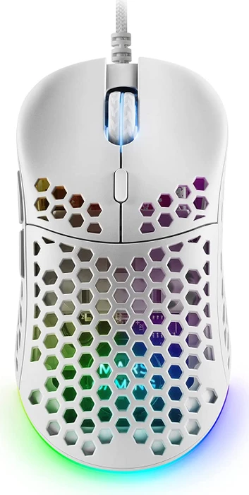 Mars Gaming MM55 weiß, USB
