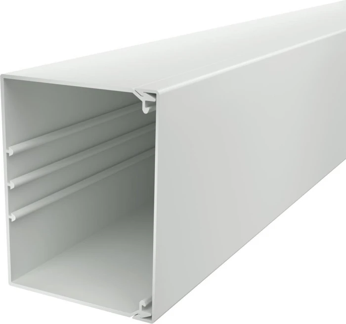 OBO Bettermann WDK100130LGR Kabelkanal, 130x100mm, 2m, lichtgrau