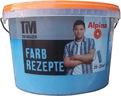 Alpina Farben Farbrezepte Innenfarbe weiter horizont matt, 2.5l