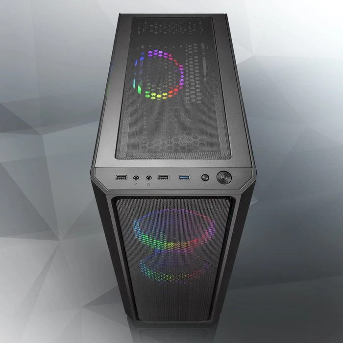 Raijintek Ponos MS4, Glasfenster