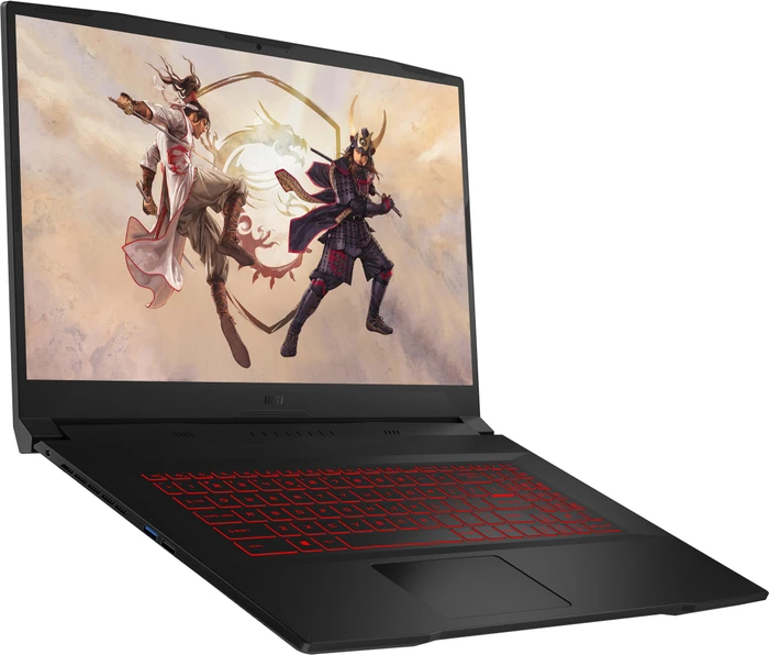 MSI Katana GF76 12UE-251, Core Black, Core i7-12700H, 16GB RAM, 512GB SSD, GeForce RTX 3060, DE