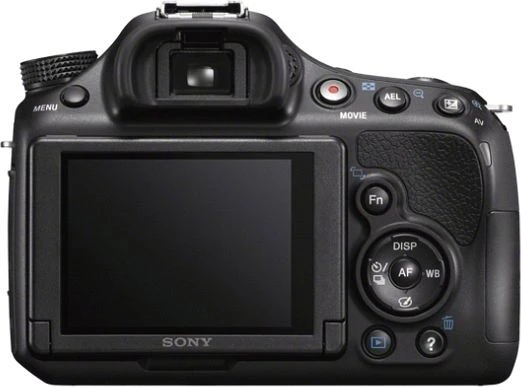Sony Alpha 58 mit Objektiv 18-55mm 3.5-5.6 DT SAM und 55-200mm 4.0-5.6 DT SAM