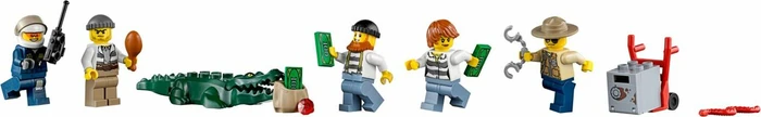 LEGO City Sumpfpolizei - Banditenversteck im Sumpf