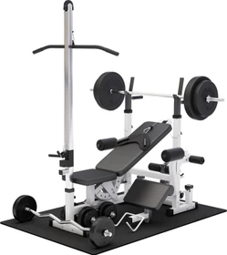 Gorilla Sports Universal Set 46-teilig 100kg Kraftstation weiß