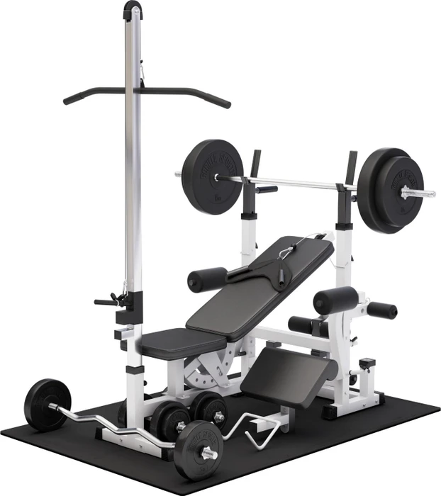 Gorilla Sports Universal Set 46-teilig 100kg Kraftstation weiß