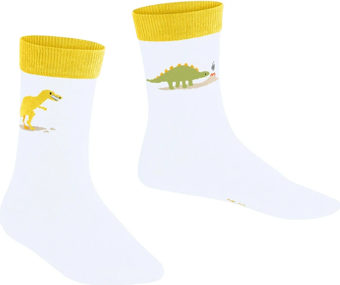 Falke Dinosaurs Socken weiß (Junior)