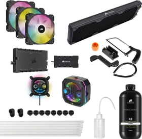 Corsair Hydro X Series iCUE XH303i RGB PRO Custom Cooling Kit, schwarz