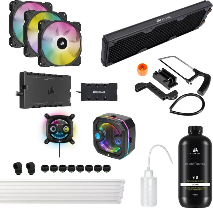 Corsair Hydro X Series iCUE RGB Custom Cooling Kit