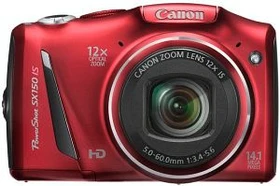 Canon PowerShot SX150 IS rot (5663B012)