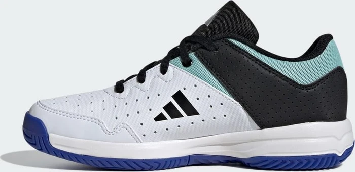 adidas Court Stabil cloud white/core black/lucid blue (Junior)