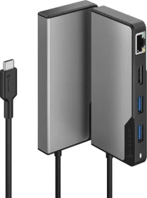 Alogic USB-C Fusion ALPHA 5-in-1 Hub, USB-C 3.0 [Stecker], V2 (UCFUPRGEV2-SGR)