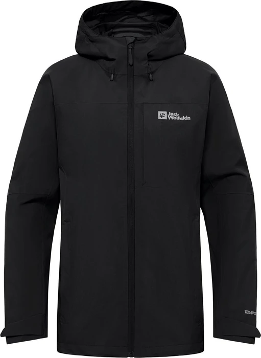 Jack Wolfskin Tempest 2l Funktionsjacke schwarz (Damen)