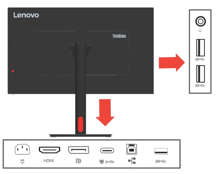 Lenovo ThinkVision T32h-30, 31.5"