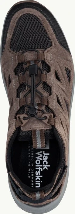 Jack Wolfskin Woodland 2 Hybrid Low brown/phantom (Herren)