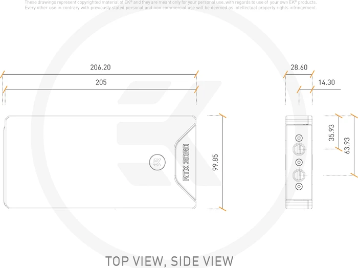 EK Water Blocks Quantum Line EK-Quantum Vector FE RTX 3080 D-RGB, Black Special Edition, Full Metal