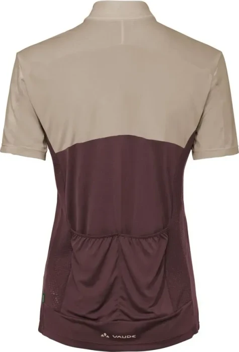 Vaude Matera FZ Trikot kurzarm dark oak (Damen)