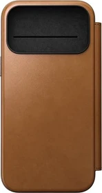 Nomad Modern Leather Folio für Apple iPhone 17 Pro Max english tan