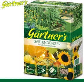 Gärtner's Gartendünger für alle Gartenkulturen, 2.5kg