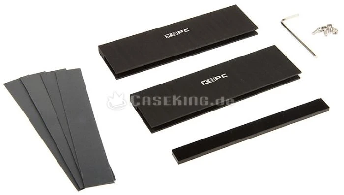 XSPC Universal-Seitenteile für RAM-Kühler schwarz