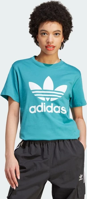 adidas Adicolor Classics Trefoil T-Shirt kurzarm arctic fusion (Damen)