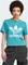 adidas Adicolor Classics Trefoil T-Shirt kurzarm arctic fusion (Damen) Vorschaubild