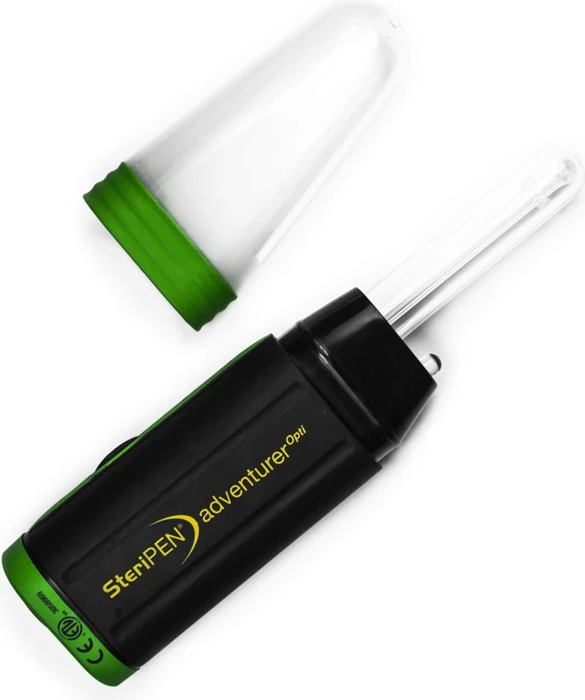 Steripen Adventurer Opti uv-zuiveraar doodt 99.9% van bacteriën