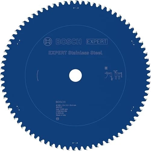 Bosch Professional Expert for Stainless Steel Kreissägeblatt 80Z, 305x2.2x25.4mm, 1 Stück