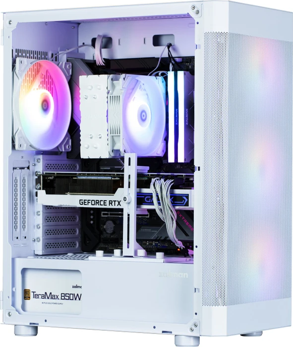 Zalman i4 TG White, Glasfenster