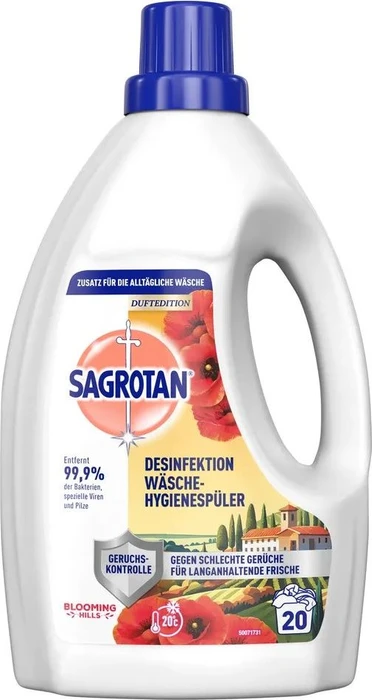 Sagrotan Wäsche-Hygienespüler Duftedition Flüssigwaschmittel, 1.5l